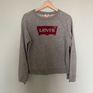 Levi’s gray crewneck sweatshirt / M